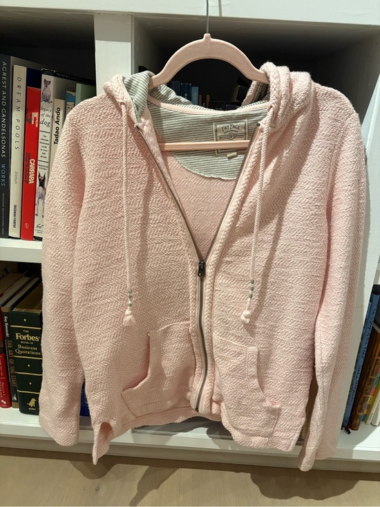 Fat Face Tops - FatFace Light Pink Zip Hoodie